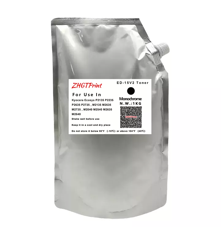 ED-15V2 Tomoegawa Monochrome Black Bulk Toner for Kyocera ECOSYS P2135 P2235 P2635 P2735 M2135 M2635 M2735 M2040 M2540 M2640